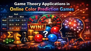 Game Theory Applications in Online Color Prediction Games
