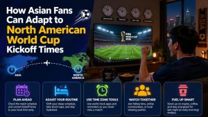 How Asian Fans Can Adapt to North American World Cup Kickoff Times