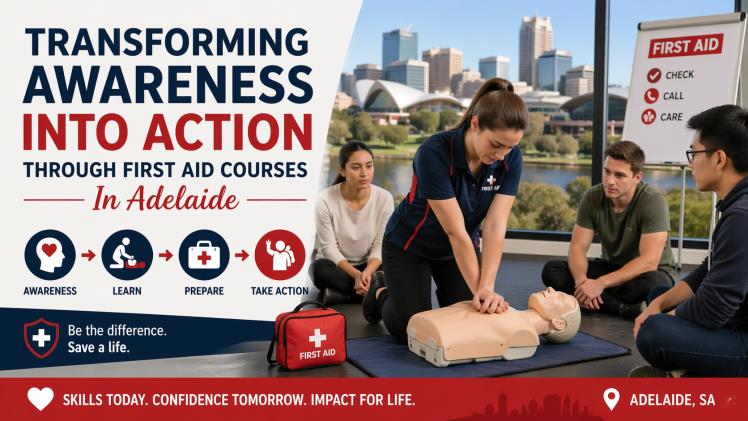 Transforming Awareness Into Action Through First Aid Courses In Adelaide