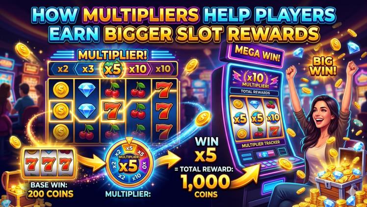 How Multipliers Help Players Earn Bigger Slot Rewards