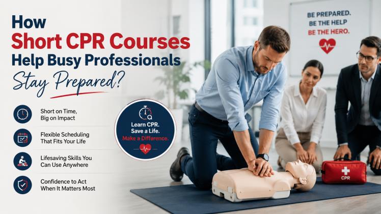 How Short CPR Courses Help Busy Professionals Stay Prepared