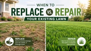 When to Replace Versus Repair Your Existing Lawn